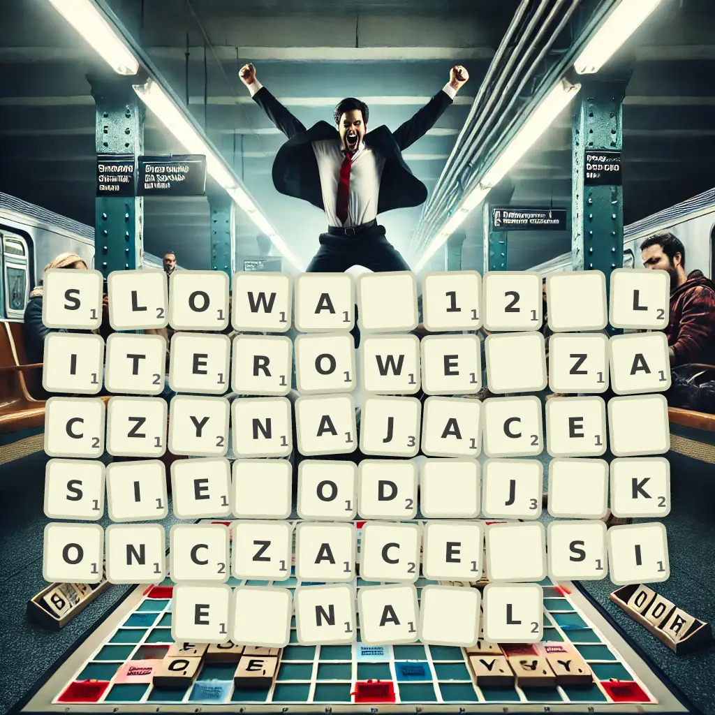 Słowa 12-literowe, zaczynające się od J, kończące się na Ł