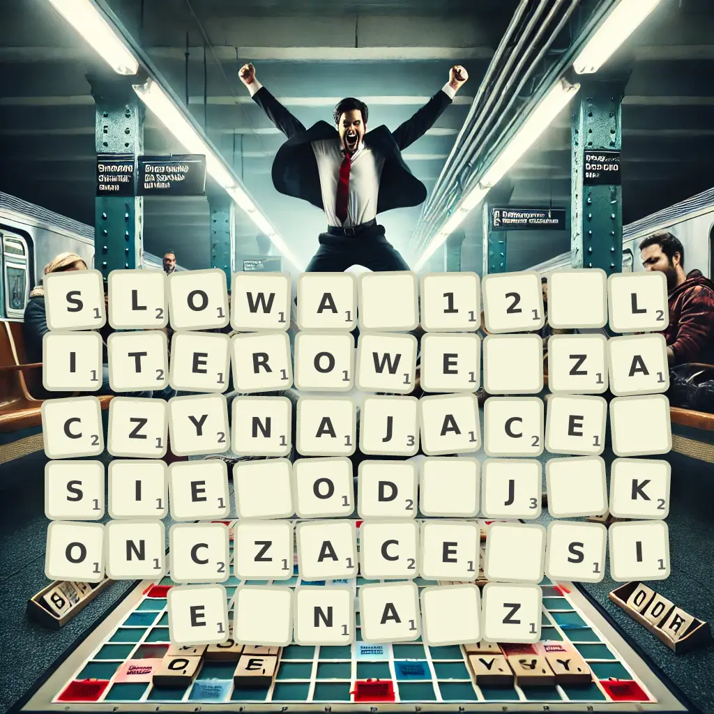 Słowa 12-literowe, zaczynające się od J, kończące się na Z