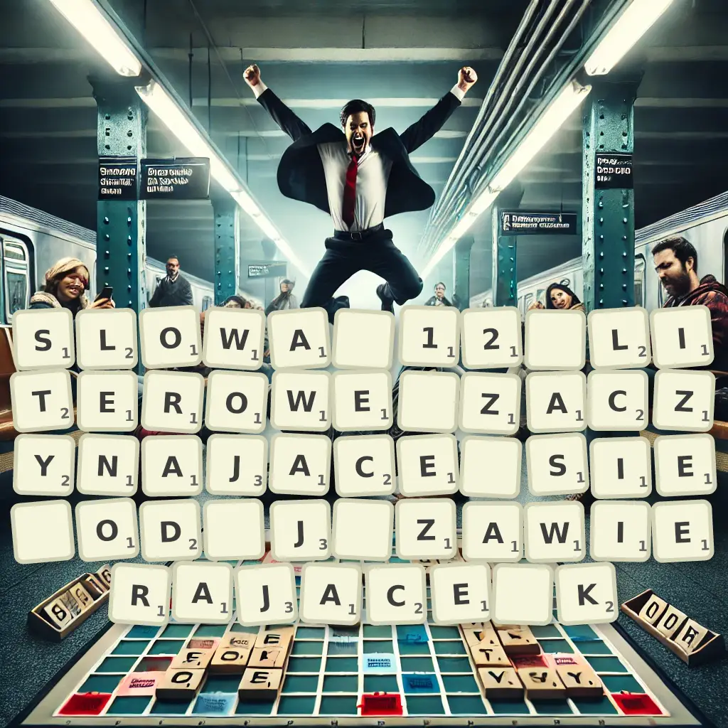 Słowa 12-literowe, zaczynające się od J, zawierające K