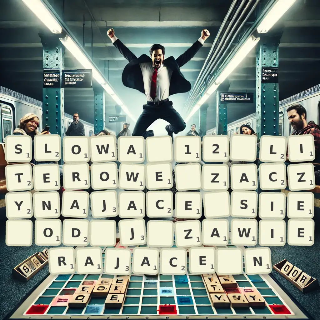 Słowa 12-literowe, zaczynające się od J, zawierające Ń