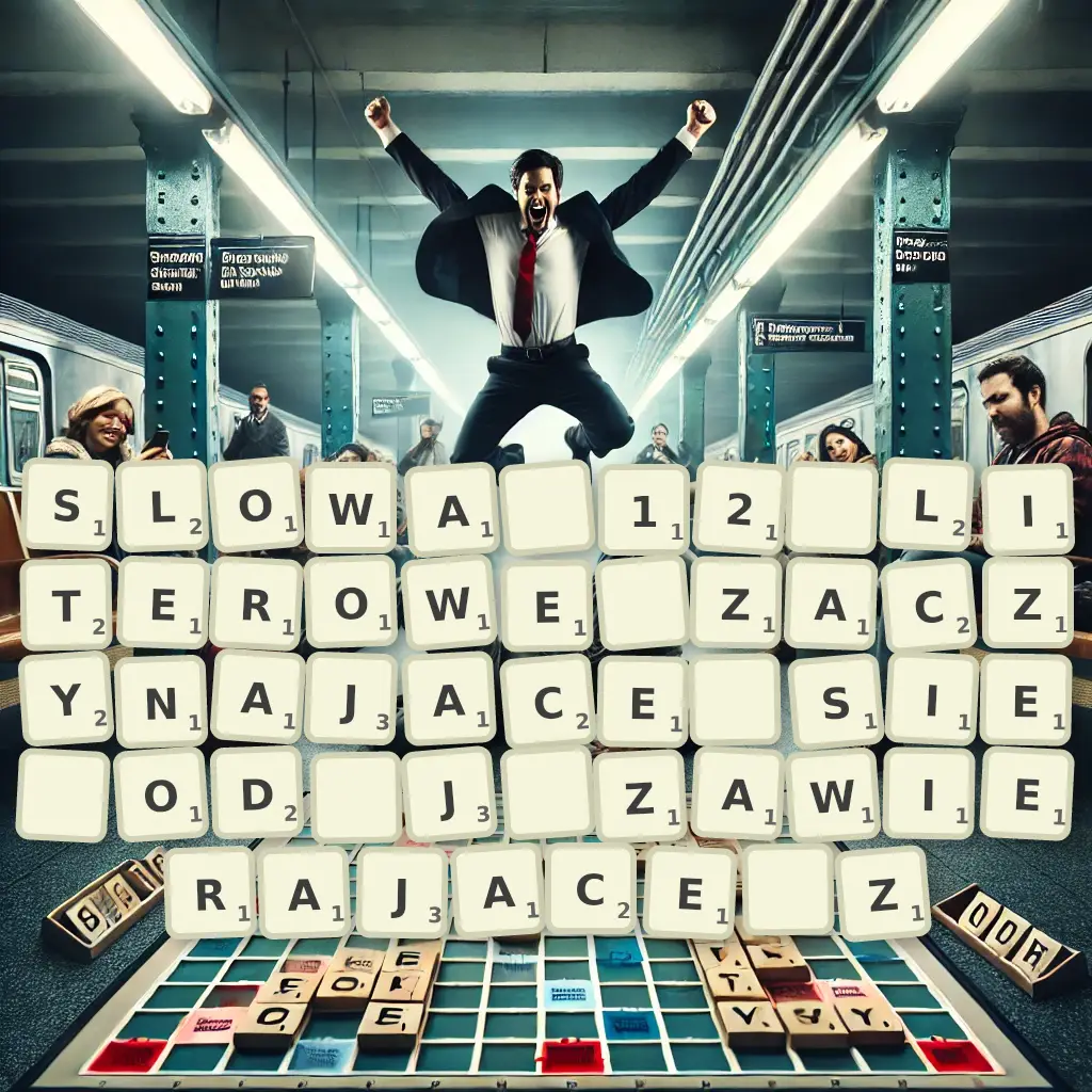 Słowa 12-literowe, zaczynające się od J, zawierające Ż