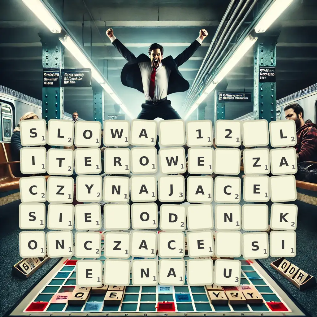 Słowa 12-literowe, zaczynające się od N, kończące się na U