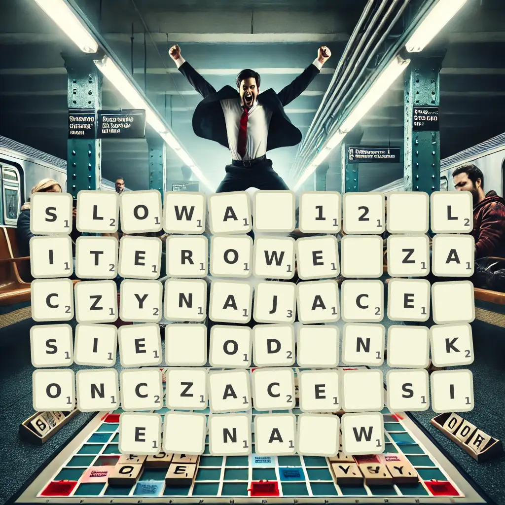 Słowa 12-literowe, zaczynające się od N, kończące się na W