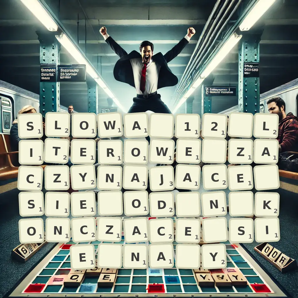 Słowa 12-literowe, zaczynające się od N, kończące się na Y