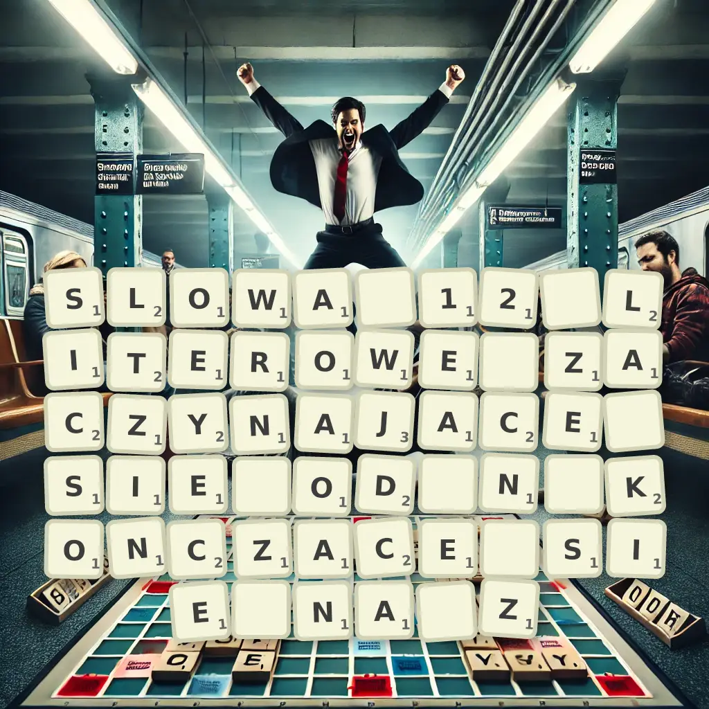 Słowa 12-literowe, zaczynające się od N, kończące się na Ż