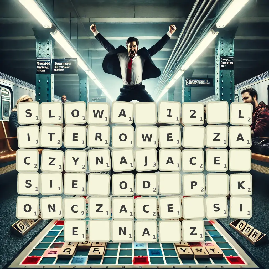 Słowa 12-literowe, zaczynające się od P, kończące się na Ż