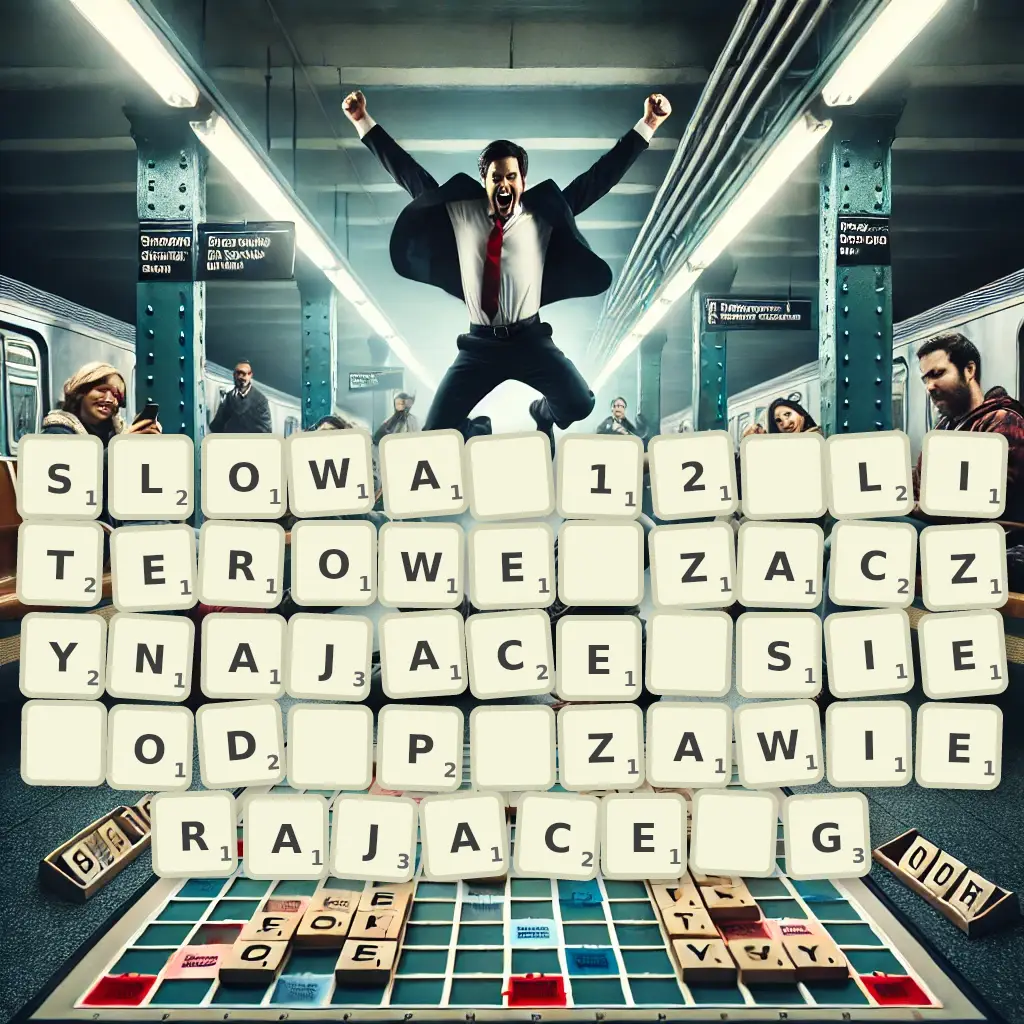 Słowa 12-literowe, zaczynające się od P, zawierające G