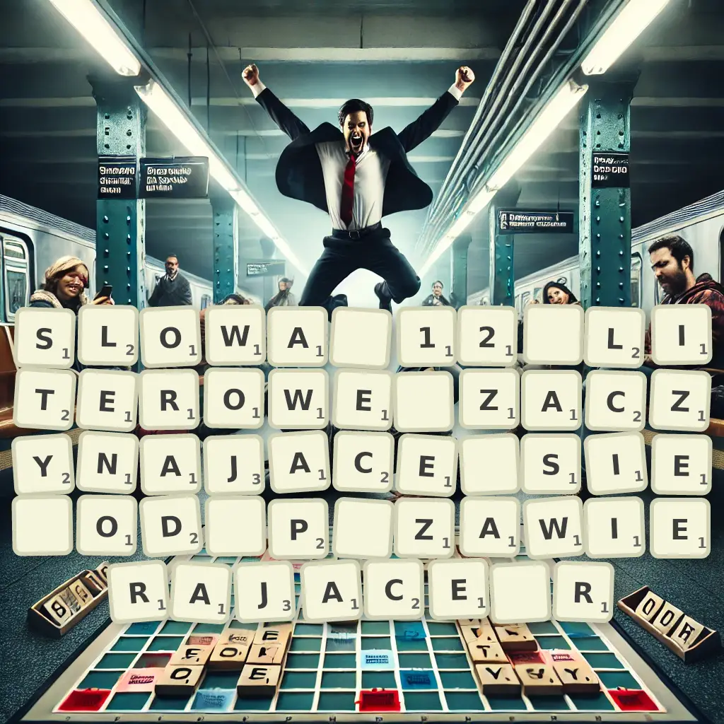 Słowa 12-literowe, zaczynające się od P, zawierające R