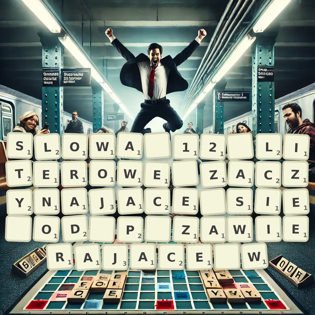 Słowa 12-literowe, zaczynające się od P, zawierające W