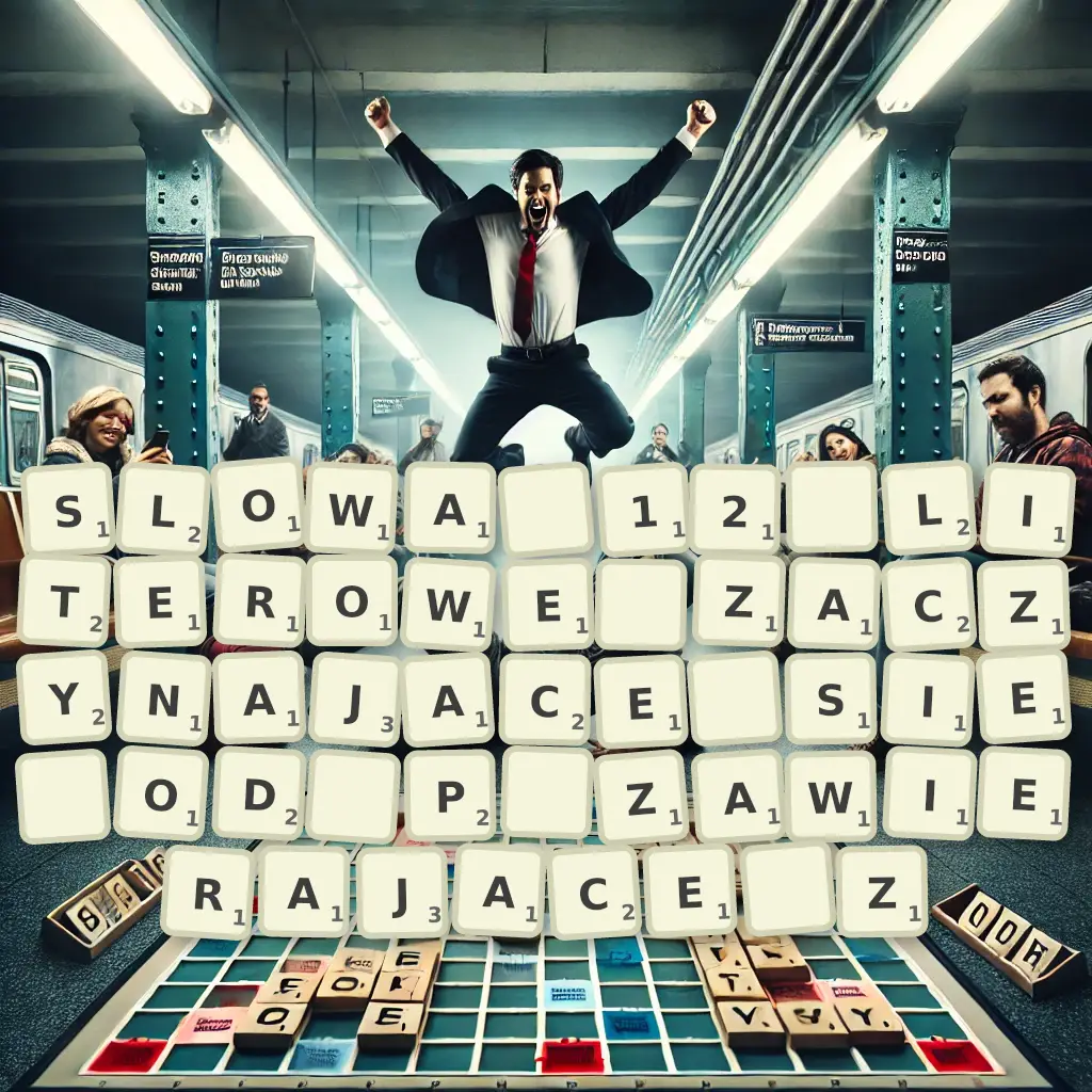 Słowa 12-literowe, zaczynające się od P, zawierające Z