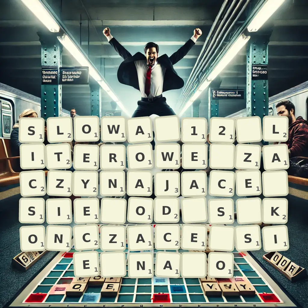 Słowa 12-literowe, zaczynające się od S, kończące się na O
