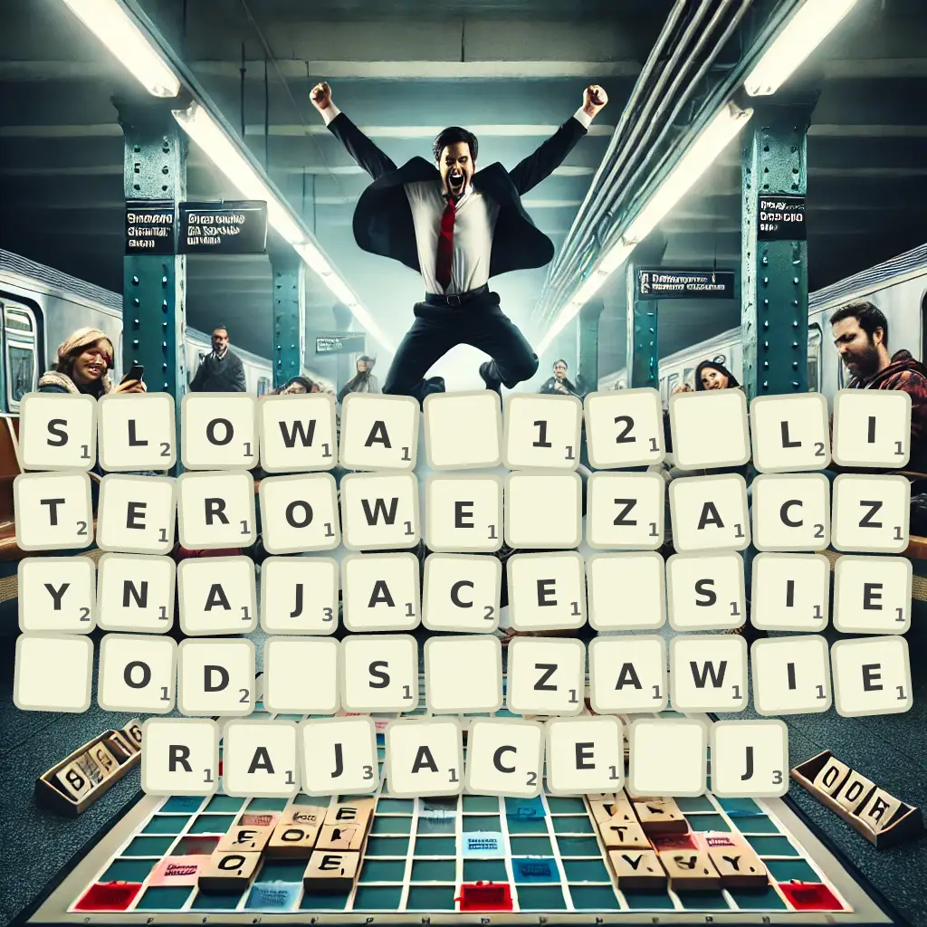 Słowa 12-literowe, zaczynające się od S, zawierające J