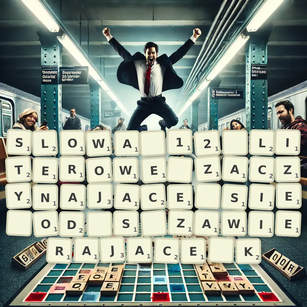 Słowa 12-literowe, zaczynające się od S, zawierające K