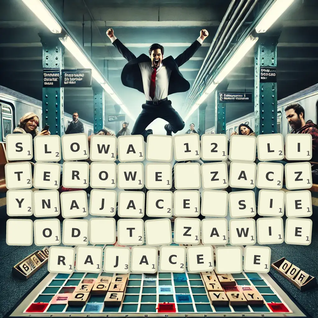 Słowa 12-literowe, zaczynające się od T, zawierające Ę