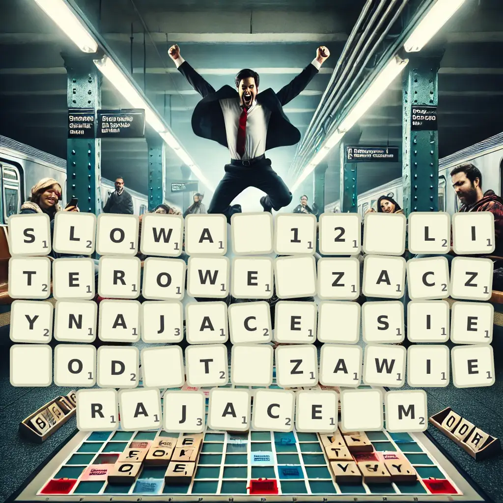 Lista słów 12-literowe, zaczynające się od T, zawierające M Słowa 12-literowe, zaczynające się od T, zawierające M