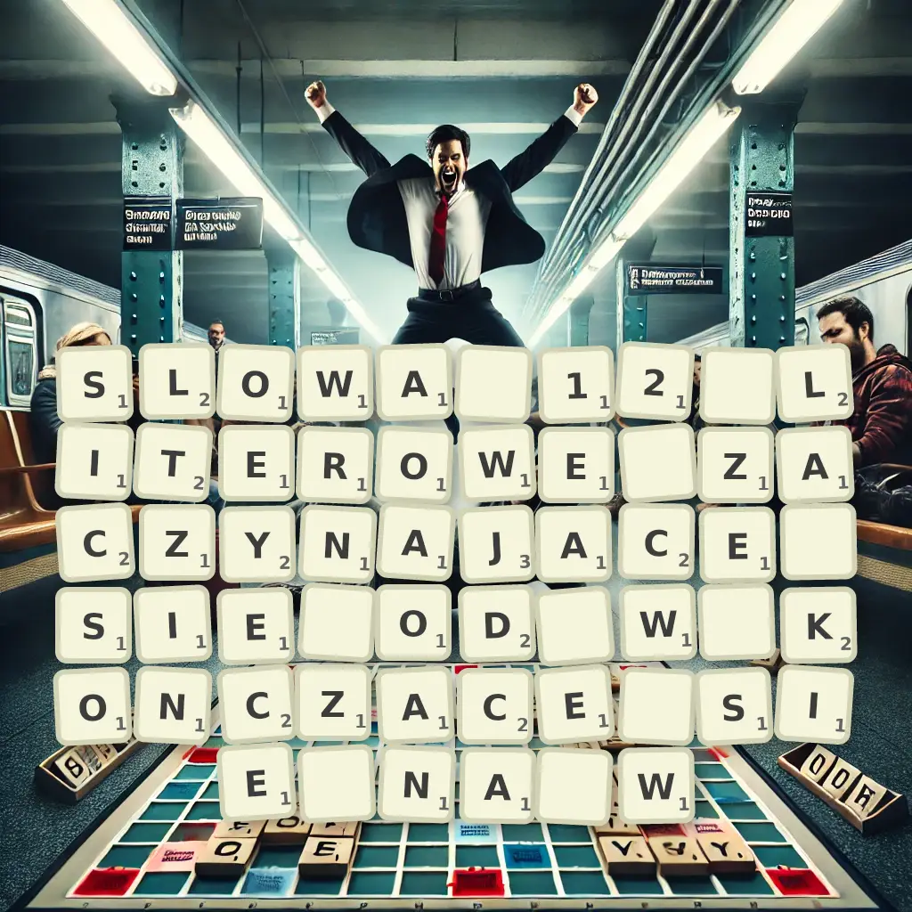 Lista słów 12-literowe, zaczynające się od W, kończące się na W Słowa 12-literowe, zaczynające się od W, kończące się na W