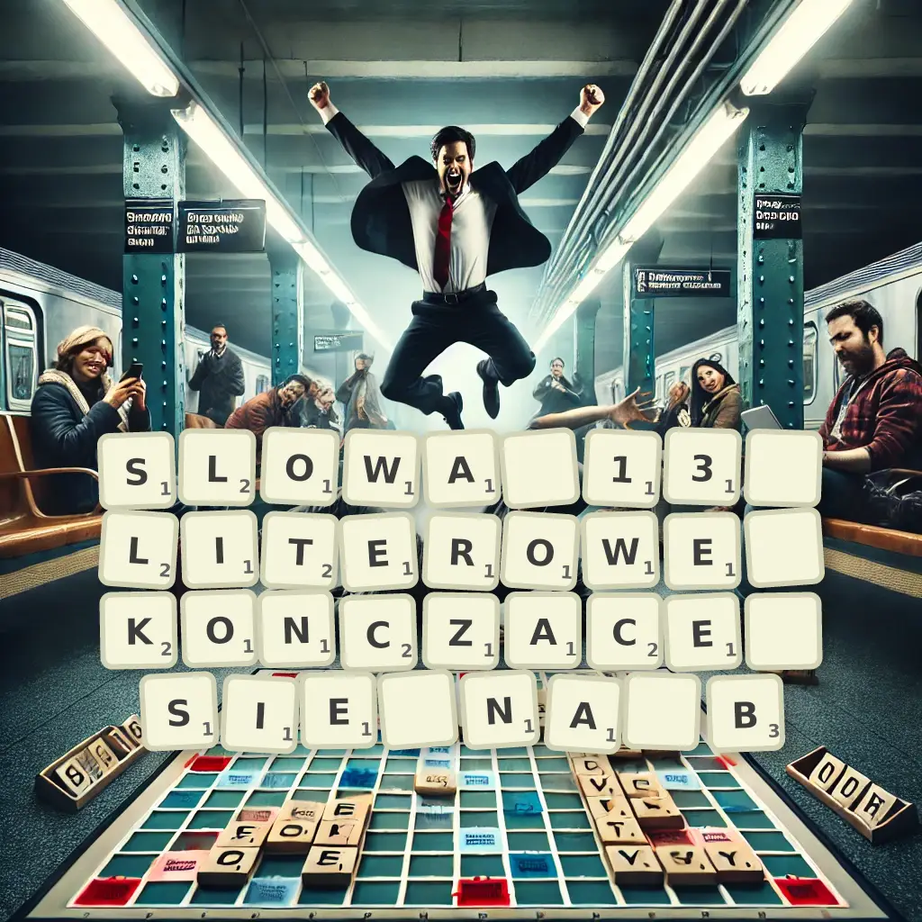 Słowa 13-literowe, kończące się na B