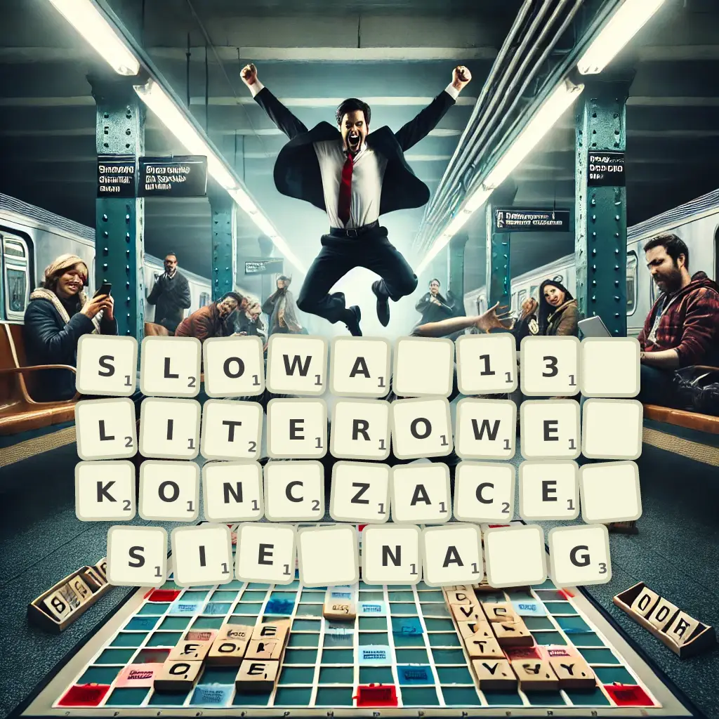 Słowa 13-literowe, kończące się na G