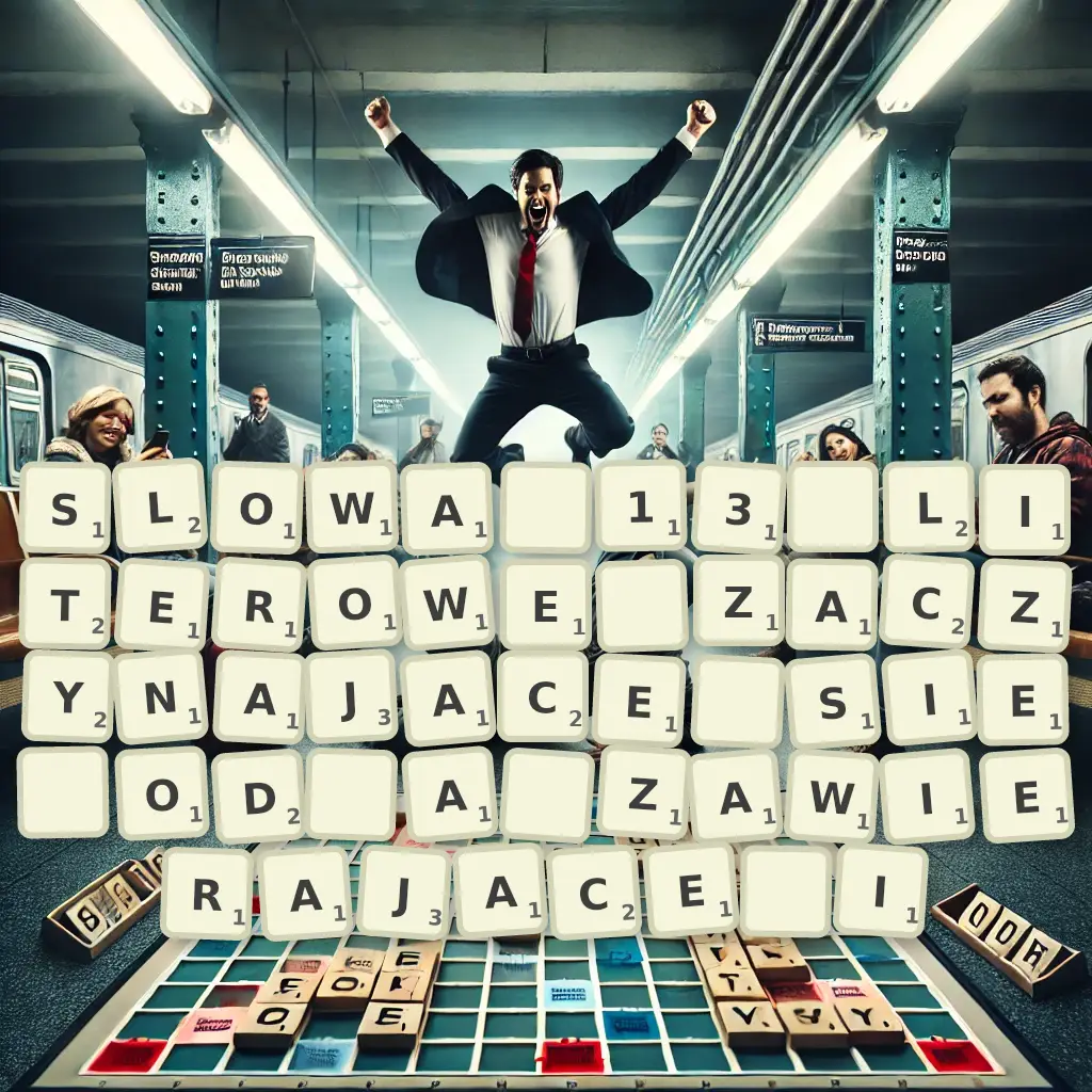 Słowa 13-literowe, zaczynające się od A, zawierające I