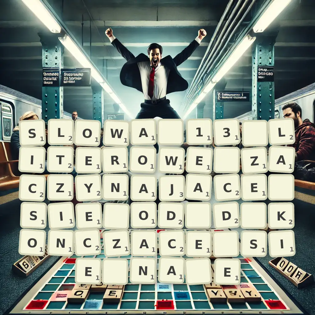 Słowa 13-literowe, zaczynające się od D, kończące się na Ę