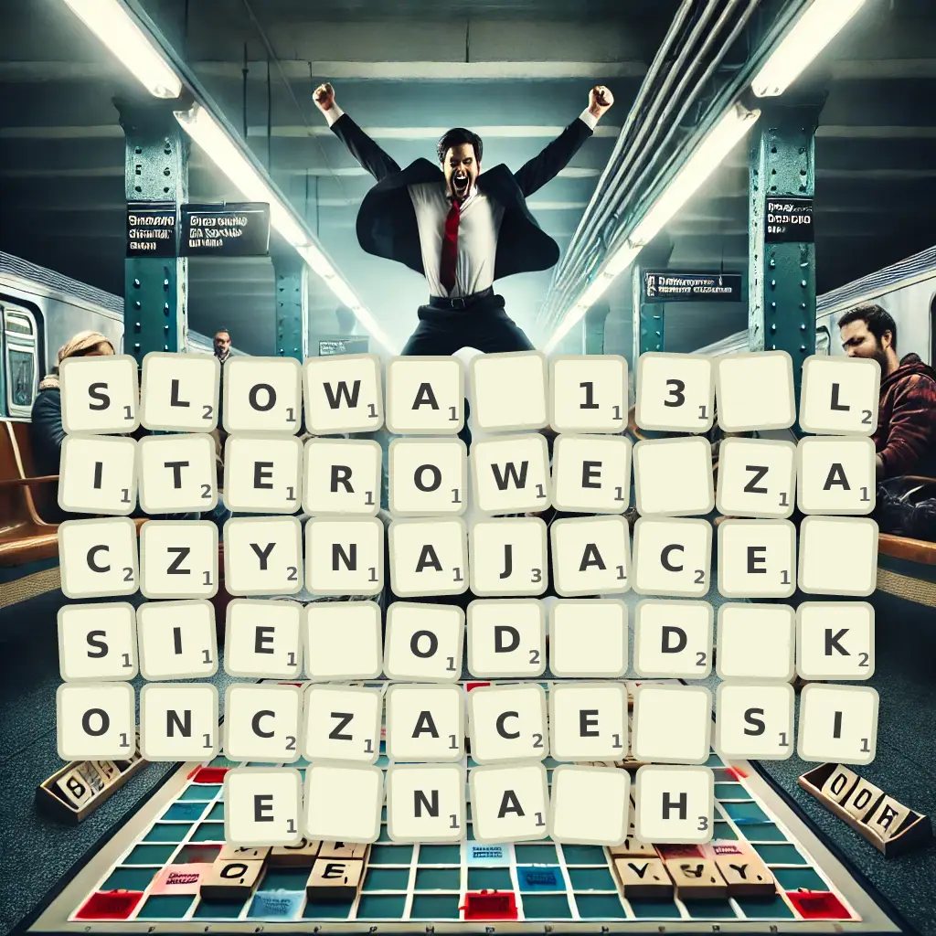 Słowa 13-literowe, zaczynające się od D, kończące się na H