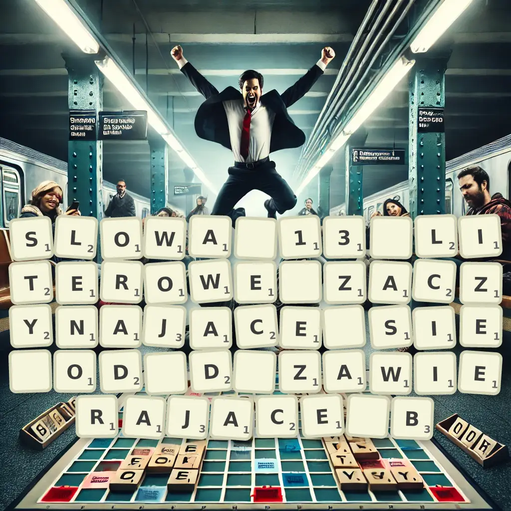 Słowa 13-literowe, zaczynające się od D, zawierające B