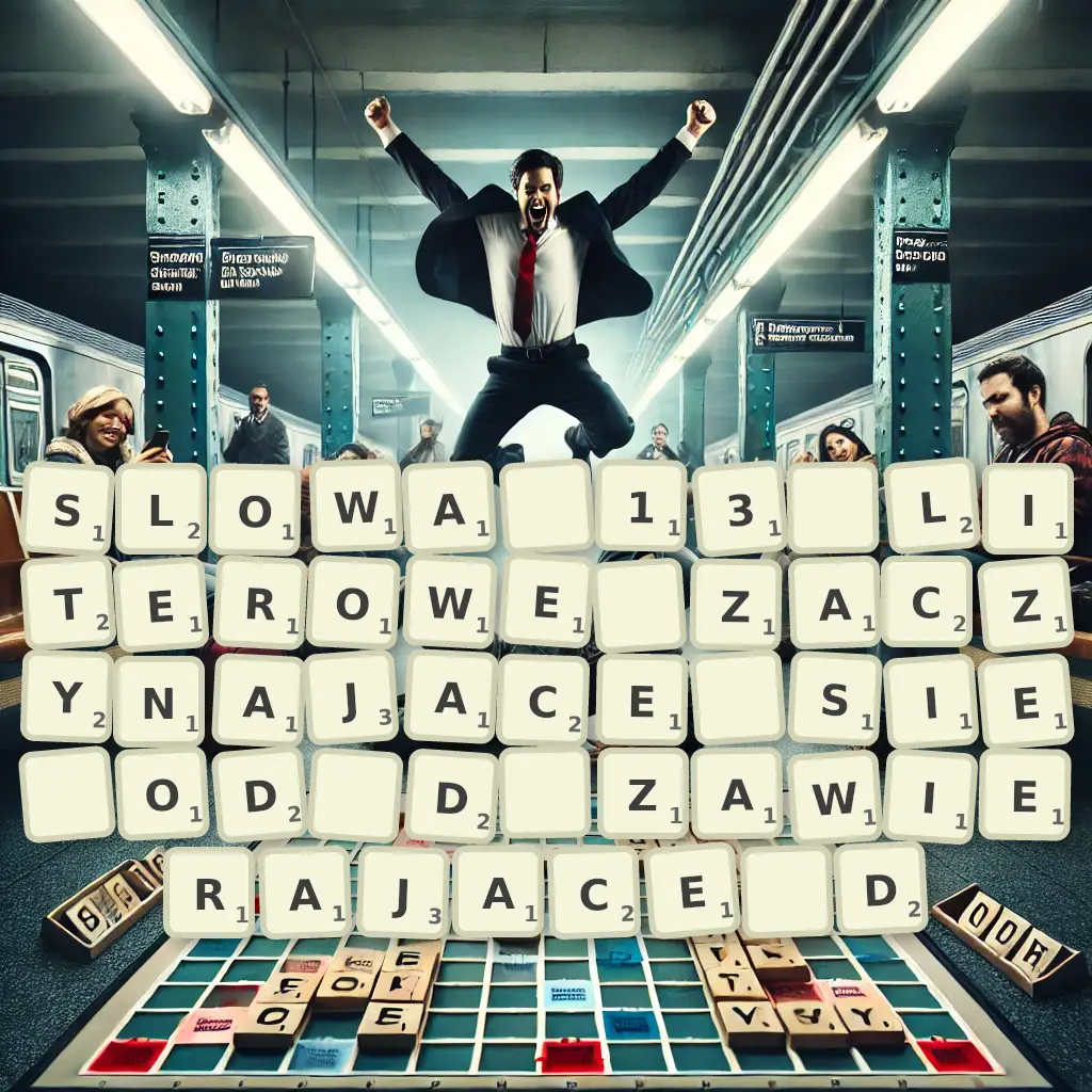 Słowa 13-literowe, zaczynające się od D, zawierające D