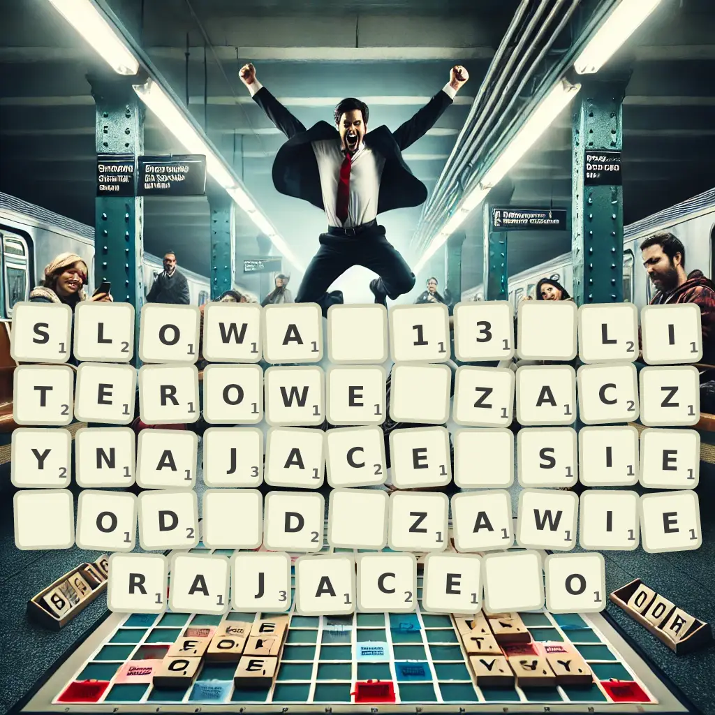 Słowa 13-literowe, zaczynające się od D, zawierające O