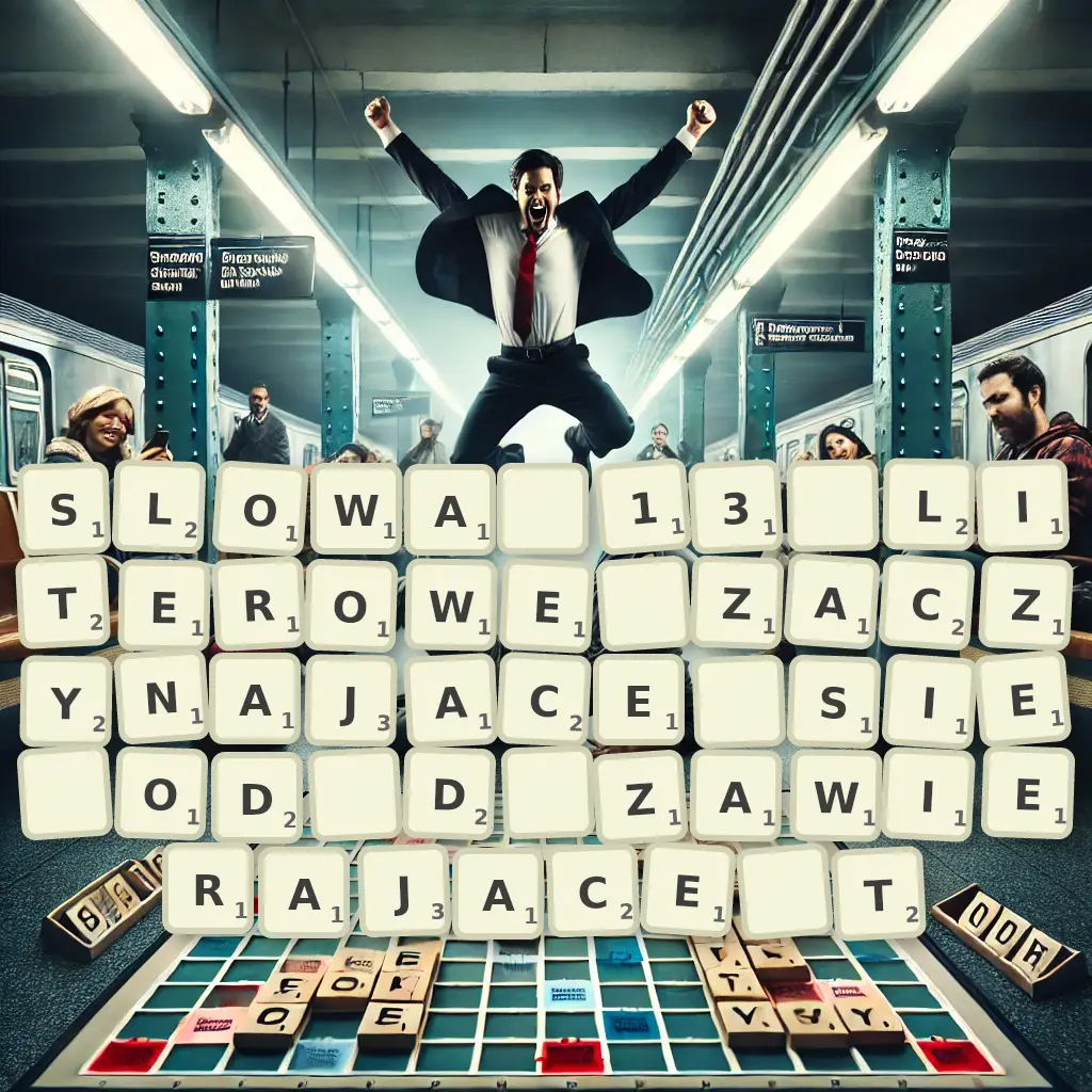 Słowa 13-literowe, zaczynające się od D, zawierające T