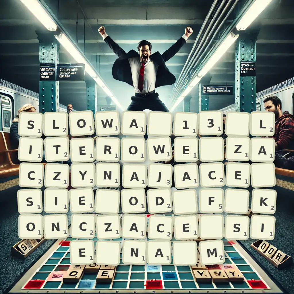 Słowa 13-literowe, zaczynające się od F, kończące się na M