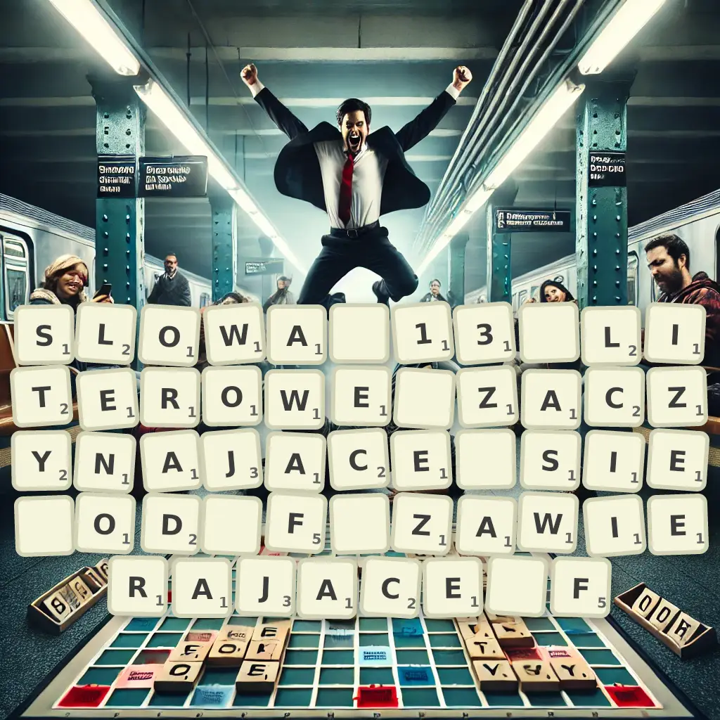 Słowa 13-literowe, zaczynające się od F, zawierające F