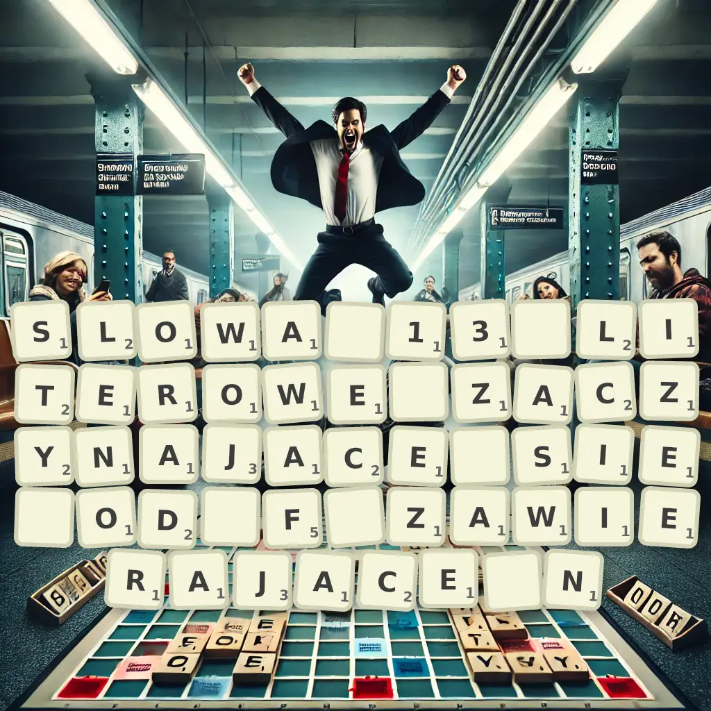Słowa 13-literowe, zaczynające się od F, zawierające N
