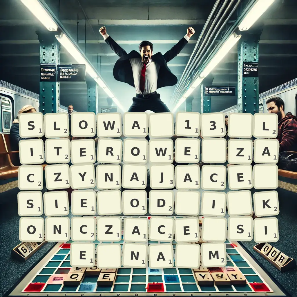 Słowa 13-literowe, zaczynające się od I, kończące się na M