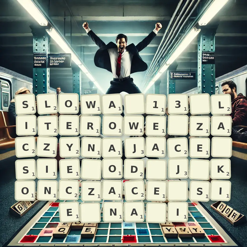 Słowa 13-literowe, zaczynające się od J, kończące się na I