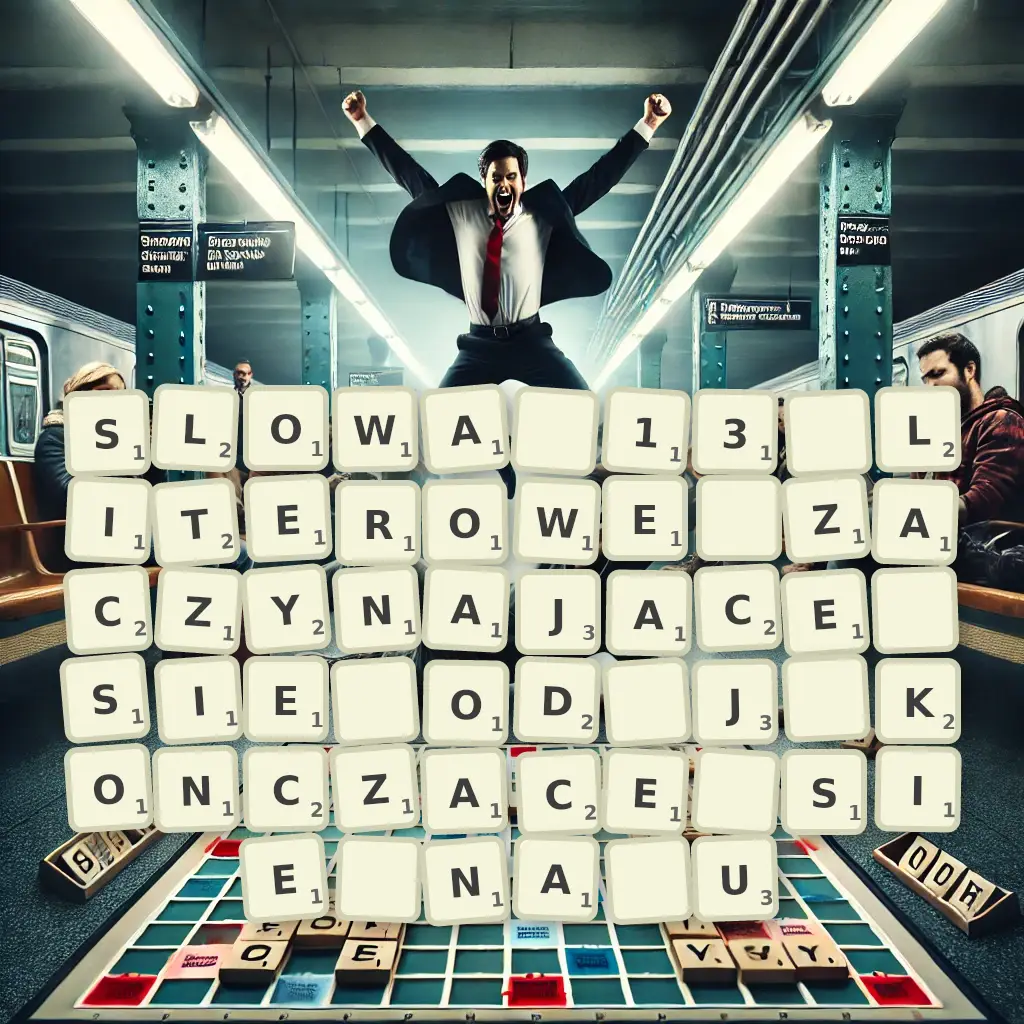 Słowa 13-literowe, zaczynające się od J, kończące się na U