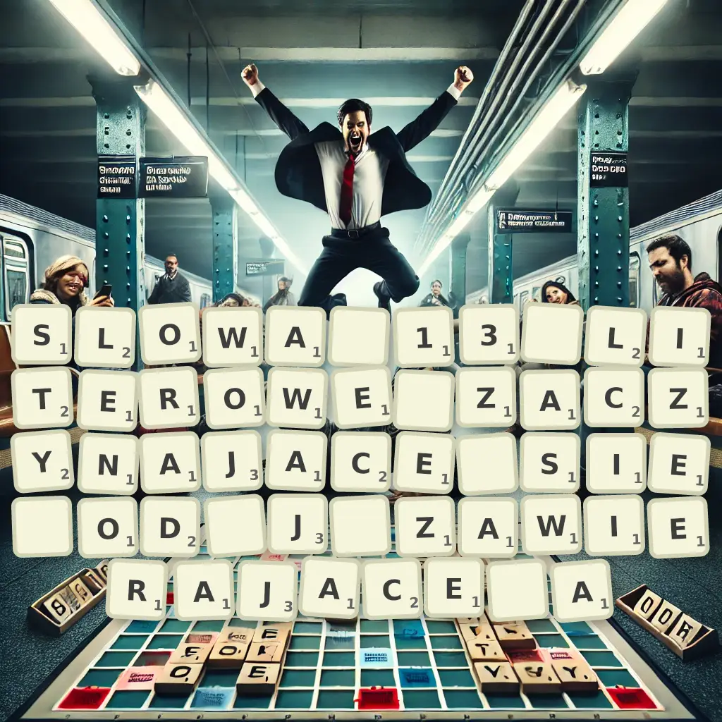 Słowa 13-literowe, zaczynające się od J, zawierające Ą