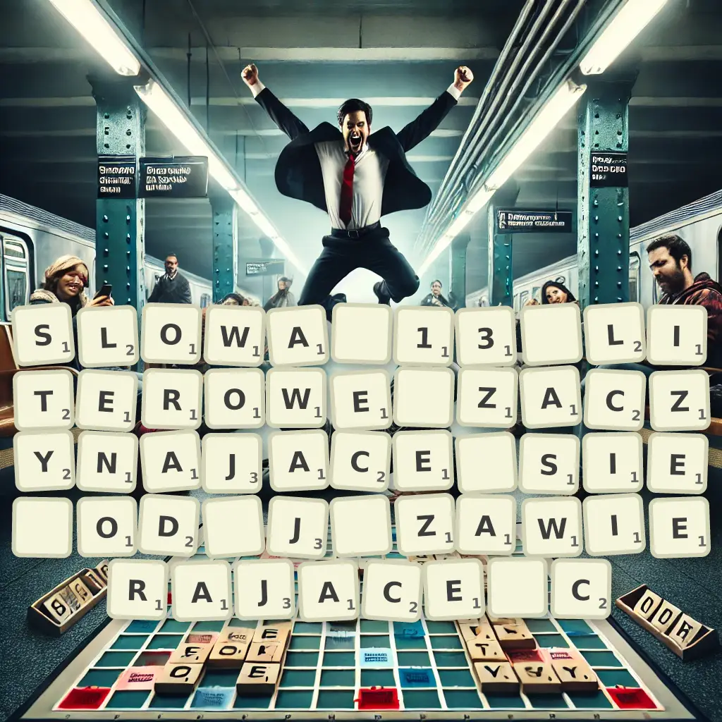 Słowa 13-literowe, zaczynające się od J, zawierające C