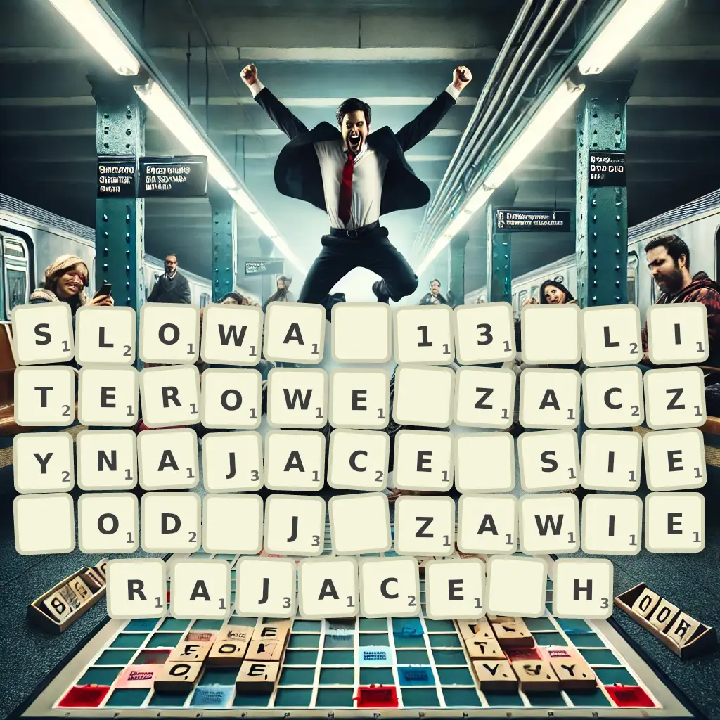 Słowa 13-literowe, zaczynające się od J, zawierające H