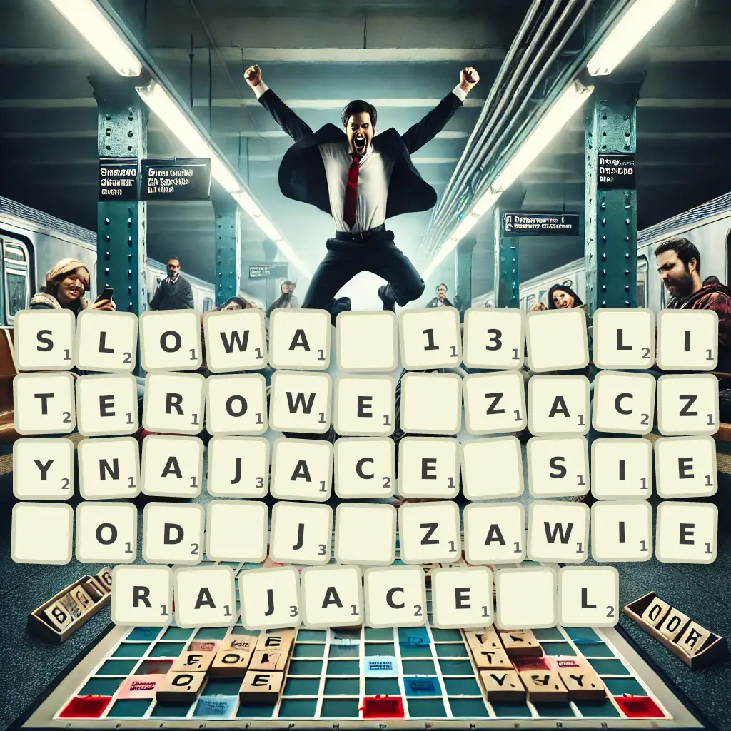 Słowa 13-literowe, zaczynające się od J, zawierające L