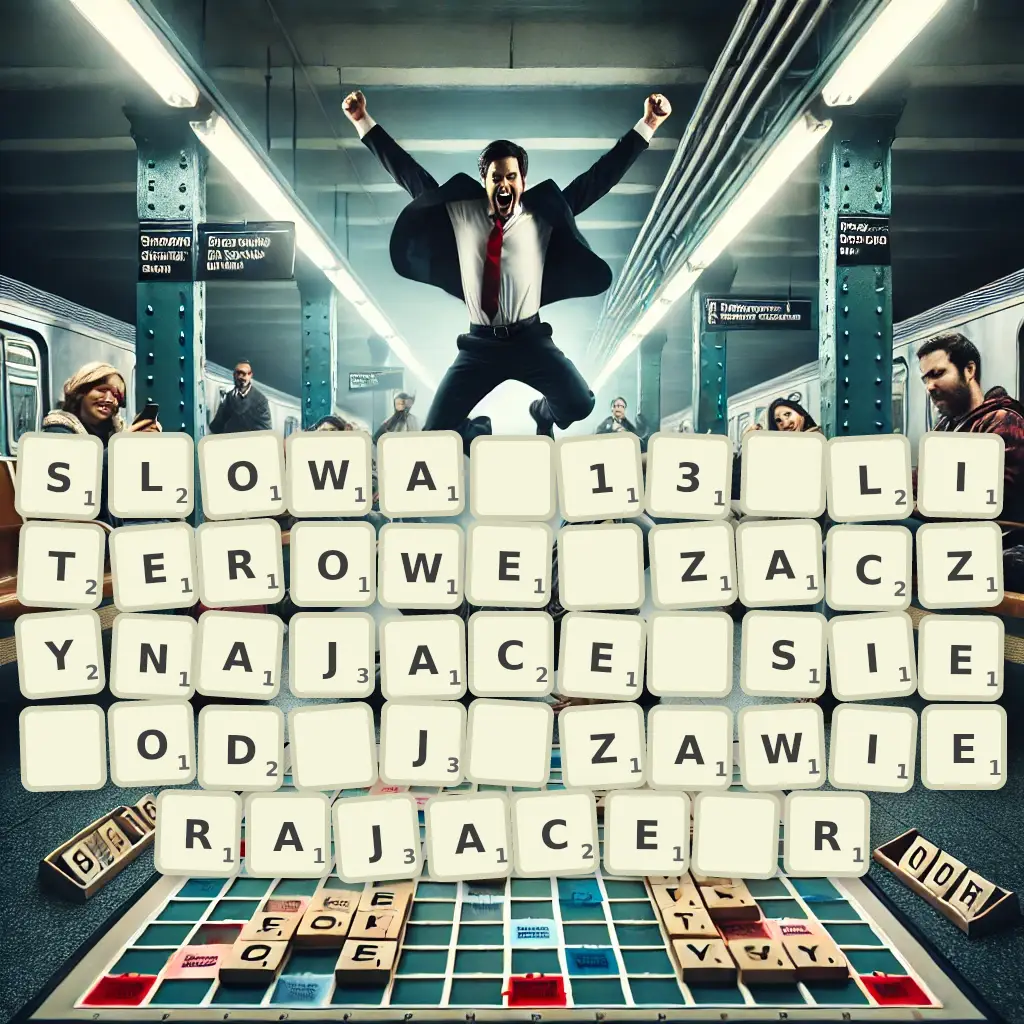 Słowa 13-literowe, zaczynające się od J, zawierające R