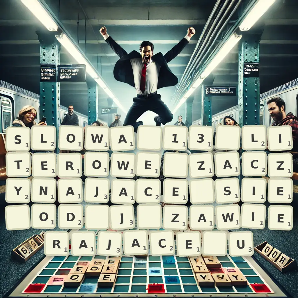 Słowa 13-literowe, zaczynające się od J, zawierające U