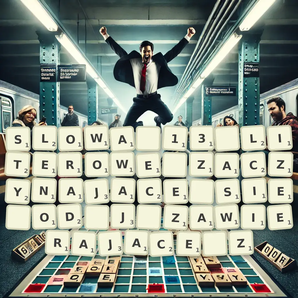 Słowa 13-literowe, zaczynające się od J, zawierające Ż