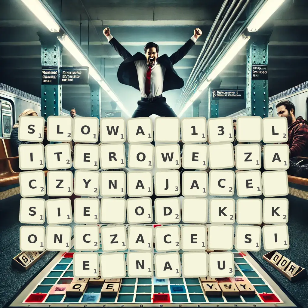 Lista słów 13-literowe, zaczynające się od K, kończące się na U Słowa 13-literowe, zaczynające się od K, kończące się na U