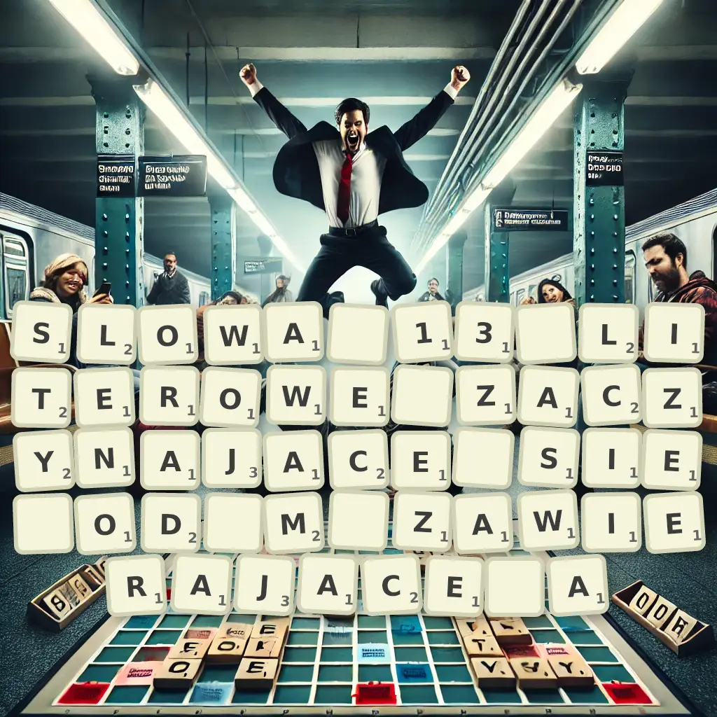 Słowa 13-literowe, zaczynające się od M, zawierające Ą