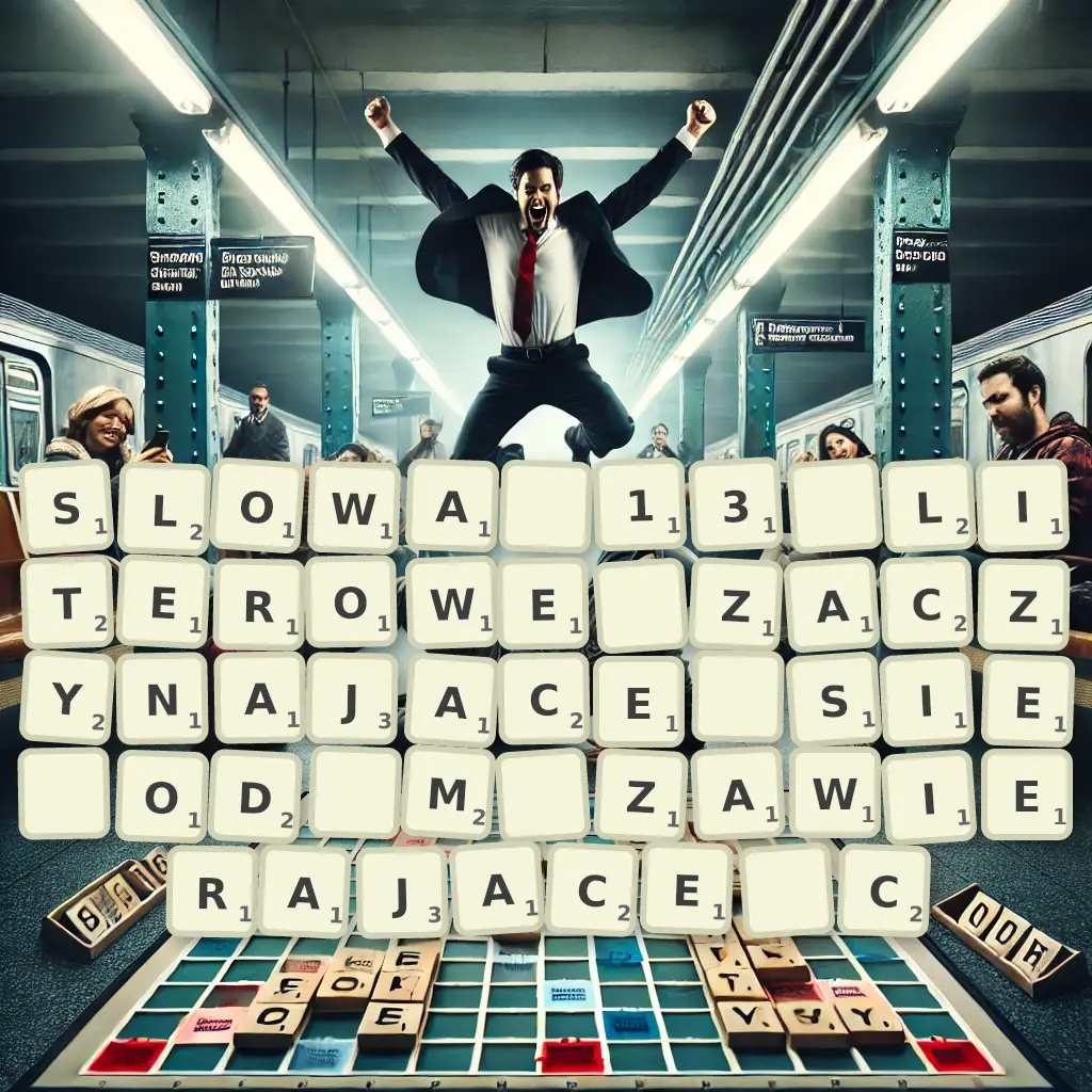 Słowa 13-literowe, zaczynające się od M, zawierające C