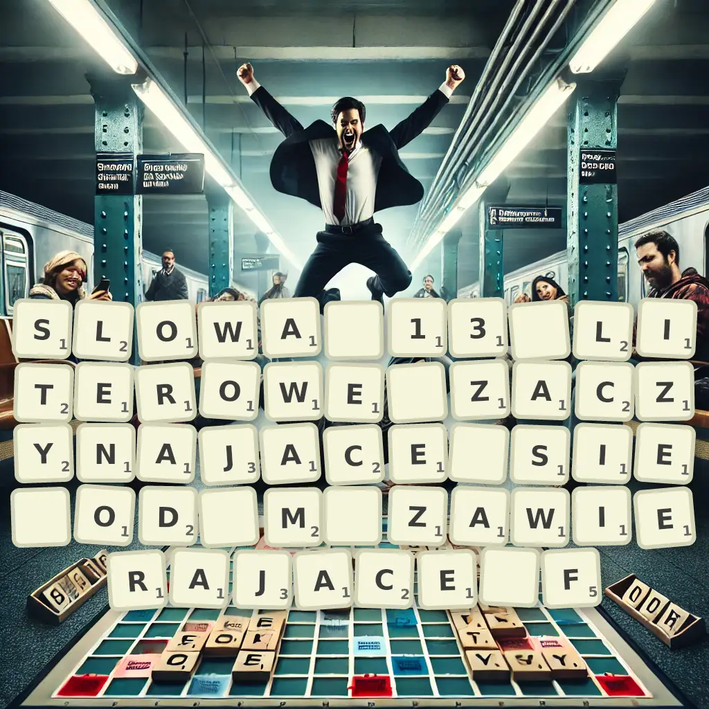 Słowa 13-literowe, zaczynające się od M, zawierające F