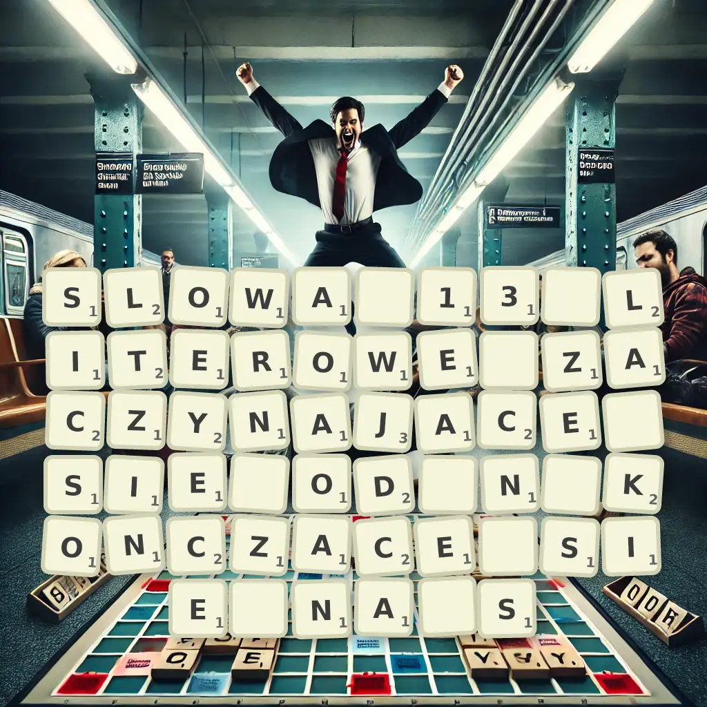 Słowa 13-literowe, zaczynające się od N, kończące się na Ś