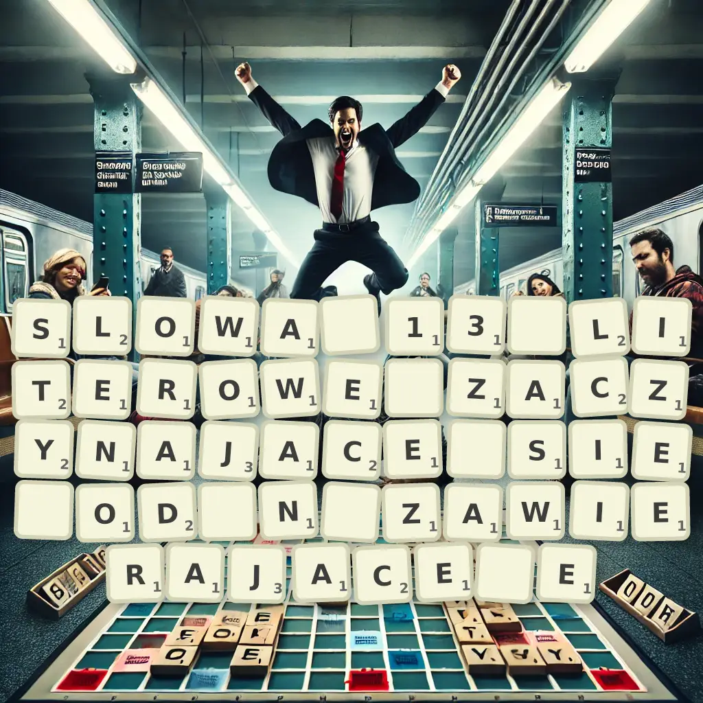Słowa 13-literowe, zaczynające się od N, zawierające Ę