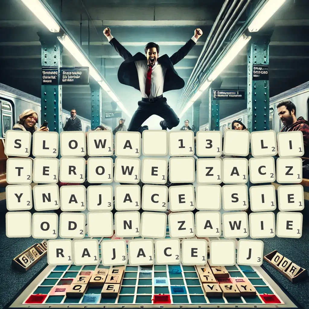 Słowa 13-literowe, zaczynające się od N, zawierające J