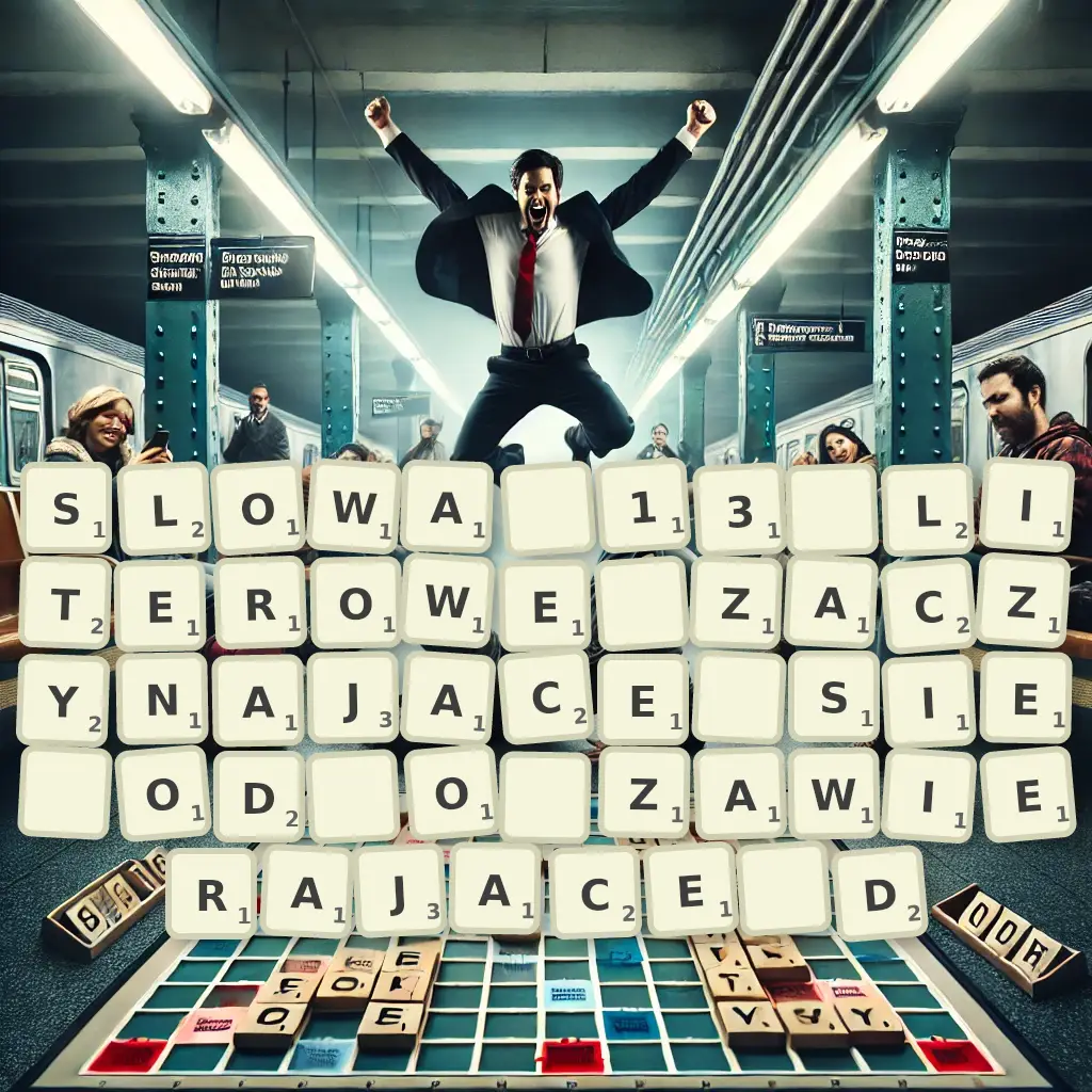 Słowa 13-literowe, zaczynające się od O, zawierające D